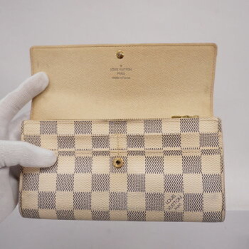 Louis Vuitton Damier Azur Portefeuille Sala Bifold Long Wallet - Picture 4 of 13